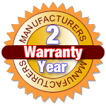 This Product Includes a 2 Year Manufacturers Warranty!