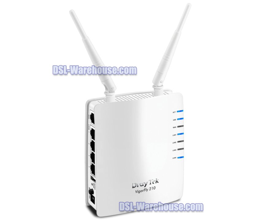 DrayTek Vigor Fly 210 WiFi Router IPv6 Ready 3G / 4G LTE Enabled