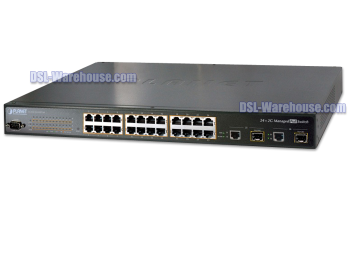 Planet SGSW-24040HP 24 Gigabit Port High Powered Managed PoE Switch