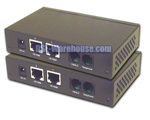 Versatek VX-VEB160R2 Ethernet Extenders - Pair