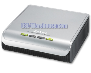 ZyXEL PLA-400 HomePlug AV Powerline Ethernet Adapter